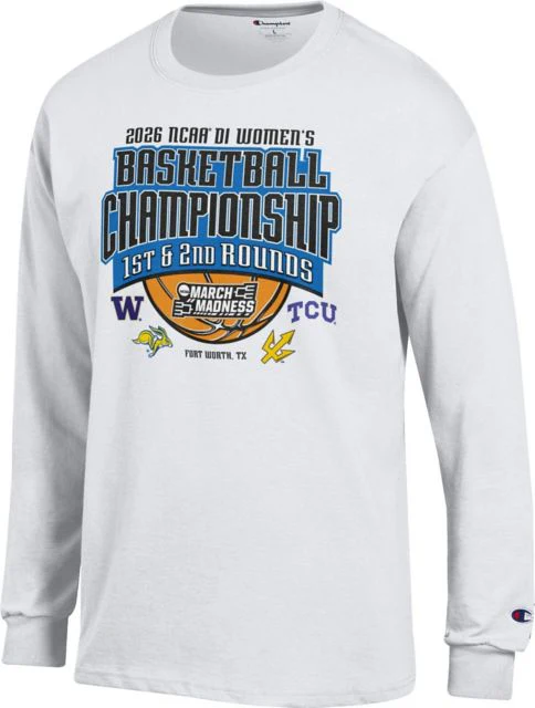 2026 NCAA Women's Basketball Championship 1st and 2nd Round Long Sleeve T-Shirt