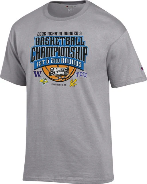 2026 NCAA Women's Basketball Championship 1st and 2nd Round Short Sleeve T-Shirt