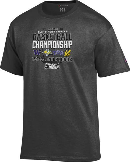 2026 NCAA Women's Basketball Championship 1st and 2nd Round Short Sleeve T-Shirt