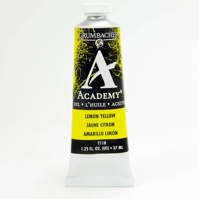 ACADEMY OIL 37ML LEMON YELLOW