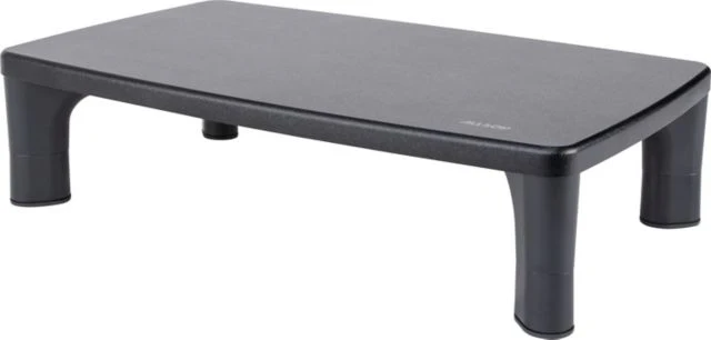 Allsop Hi-Lo Adjustable Monitor Stand 15.8x9.5x2.8-4in Box, Black