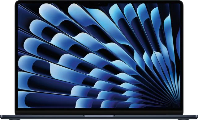 Apple 15-inch MacBook Air: Apple M3 chip with 8-core CPU and 10-core GPU, 16GB, 256GB SSD - Midnight