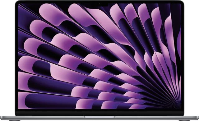Apple 15-inch MacBook Air: Apple M3 chip with 8-core CPU and 10-core GPU, 16GB, 256GB SSD - Space Gray