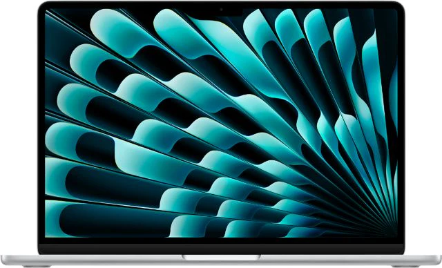 Apple 15-inch MacBook Air: Apple M5 chip with 10‑core CPU and 10‑core GPU, 24GB, 1TB SSD - Silver - AppleCare+ Included