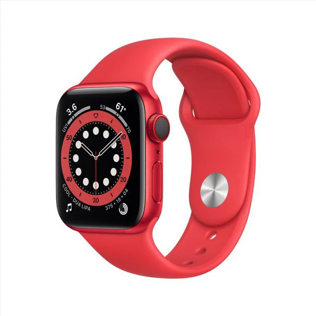 Apple Watch Series 6 GPS, 40mm PRODUCT(RED) Aluminum Case with PRODUCT(RED) Sport Band  - ONLINE ONLY