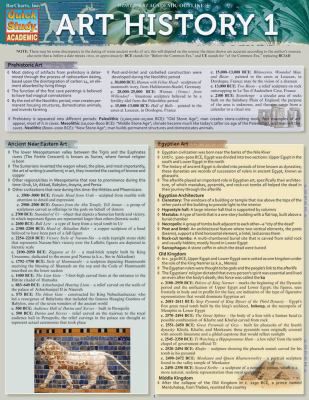 ART HISTORY 1