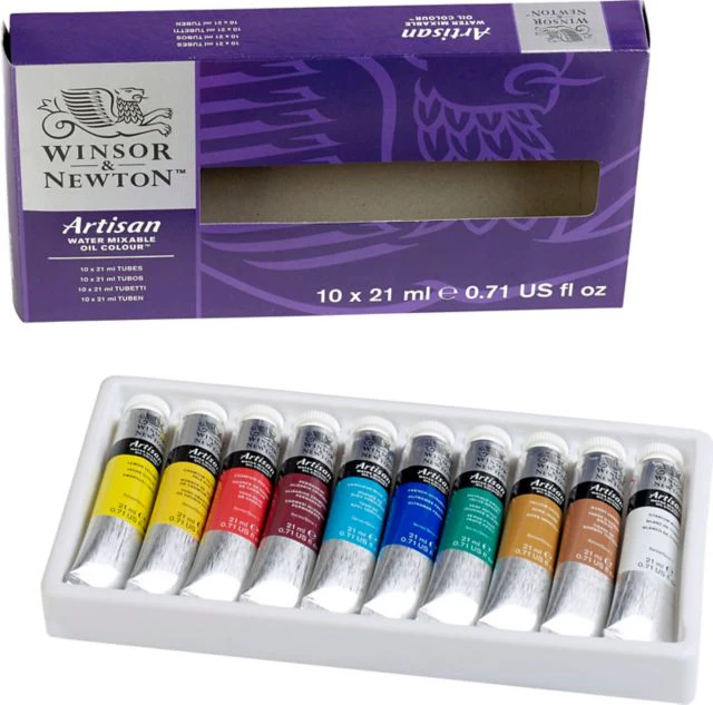 Artisan Water Mixable Oil Tube Set 10 X 21ML - In store only