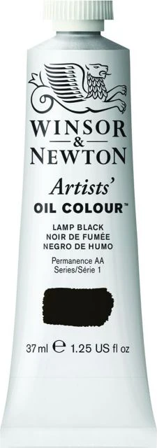Artist Oil Color 37mL Lamp Black