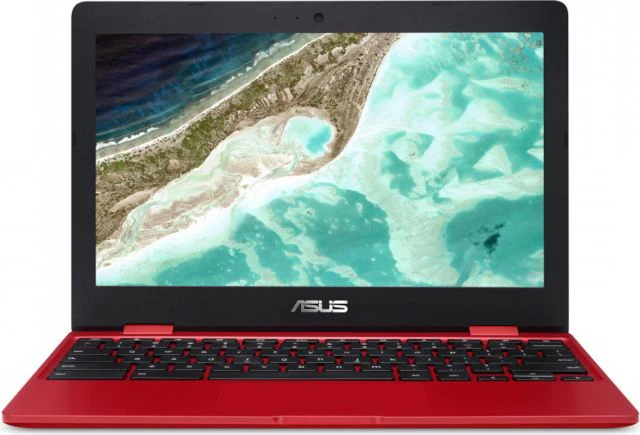 ASUS 11.6'' N3350 4GB 32GB Chromebook- RED - ONLINE ONLY