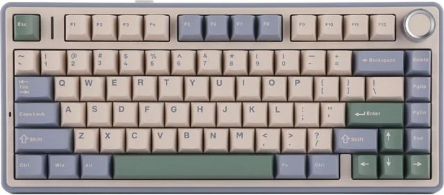 Aula F75 75% Wireless Mechanical Gaming Keyboard -Green/Blue - ONLINE ONLY