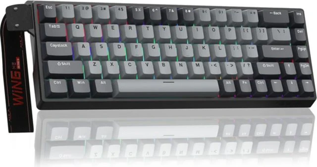 Aula WIN68 HE 60% Gaming Wired Keyboard & Mouse Set - Gray/Black - ONLINE ONLY