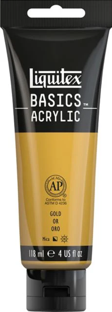 Basics 4oz Iridescent Gold