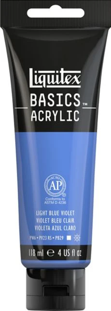 Basics 4oz Light Blue Violet