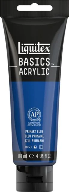 Basics 4oz Primary Blue
