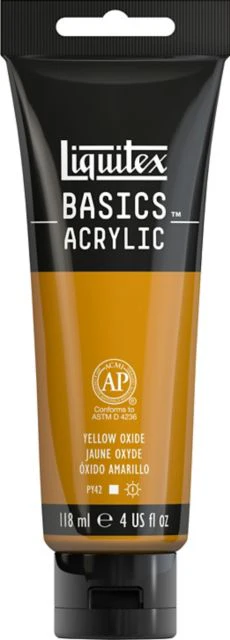 Basics 4oz Yellow Oxide