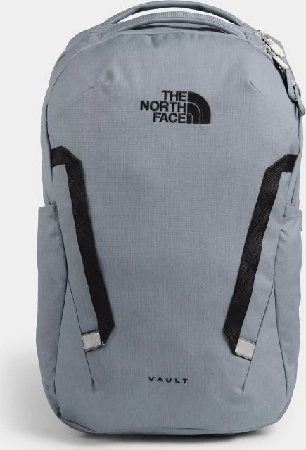 BKPK VAULT MID GRY HTR/TNF BLK