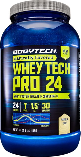 BodyTech WHEY TECH PRO 24 NATURAL VANIL 2 LB