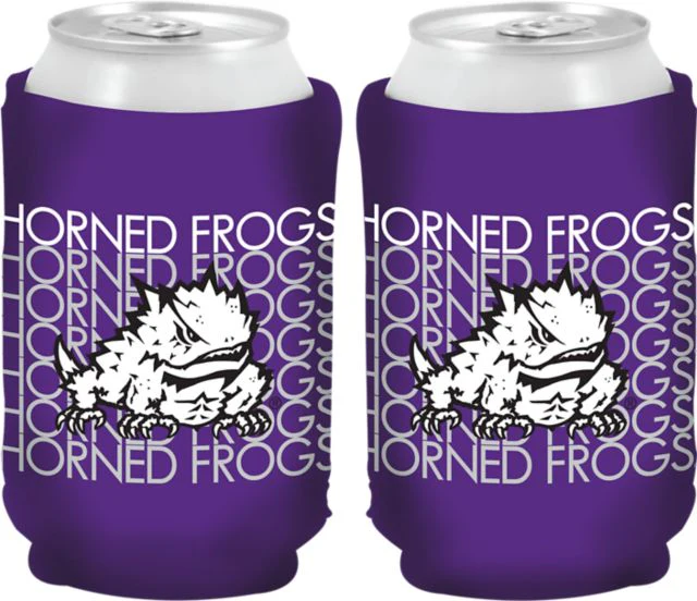 Texas Christian University Horned Frogs Can Coozie