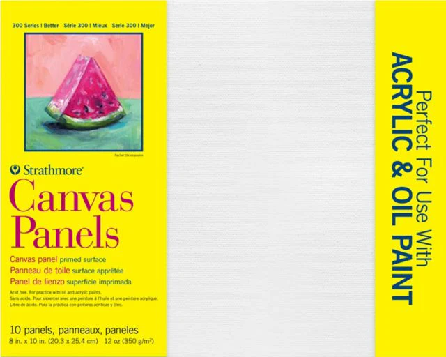 CANVAS PANEL 300 8X10 10 PACK