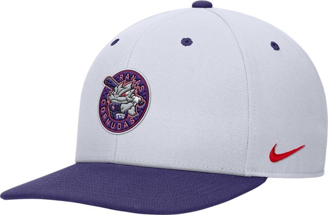Texas Christian University Baseball Ranas Cornudas Flat Bill Pro Cap