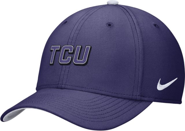 Texas Christian University Rise Structured Swooshflex Cap - Image 2