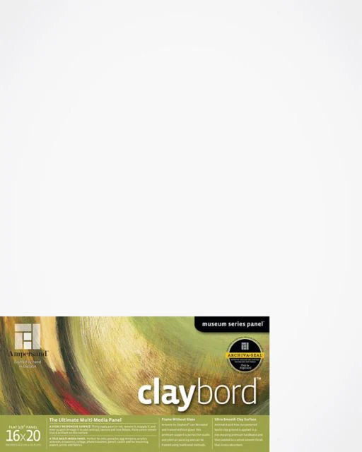 Claybord 16X20 1/8 Inch Flat