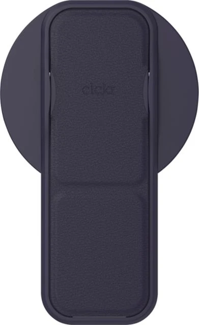 CLCKR Compact Magsafe Stand and Grip, Dark Purple