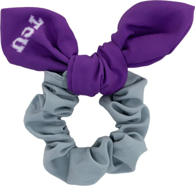 Texas Christian University Knot Scrunchie