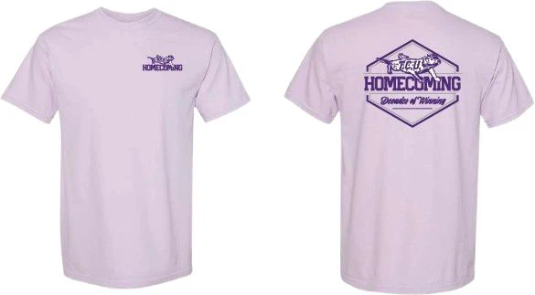 Texas Christian University 2025 Decades of Winning Homecoming Short Sleeve T-Shirt