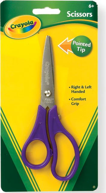 CRAYOLA POINTED TIP SCISSORS