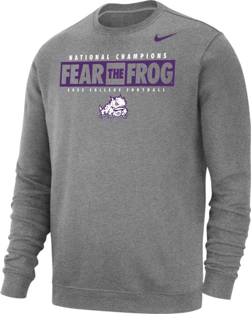 Texas Christian University Football 2022 National Champions Crewneck Sweatshirt