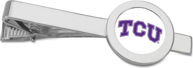 CSI Silver Tie Bar With Colored Medallian - ONLINE ONLY
