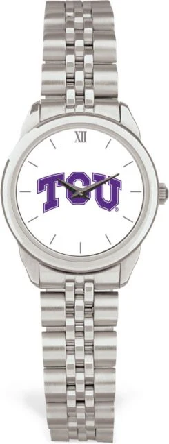 CSI Women's Silver Rolled Link Watch (Gift Boxed)  With Colored Medallion - ONLINE ONLY