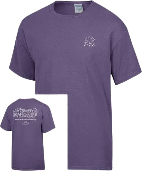 Texas Christian University Stadium Short Sleeve T-Shirt