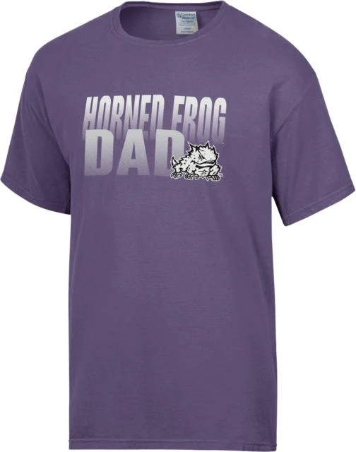 Texas Christian University Horned Frogs Dad Short Sleeve T-Shirt
