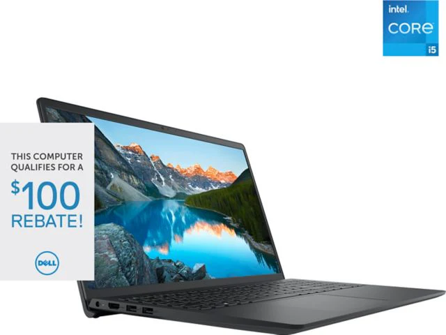Dell Inspiron 15 3511 Laptop Non-Touch i5-1035G1/8/256GB, Black - ONLINE ONLY