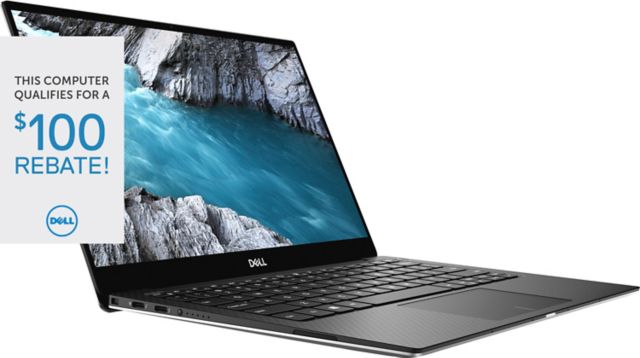 Dell XPS 13 9000 Touch i5/8GB/256GB, Silver, 2-Year Warranty