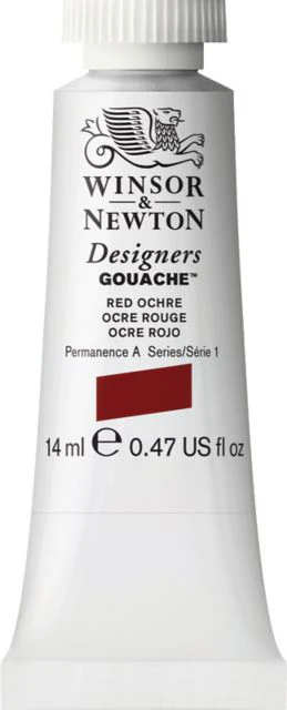 Designer Gouache 14mL Red Ochre