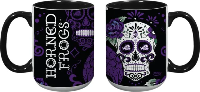 Texas Christian University Dia De Los Muertos 15oz Mug