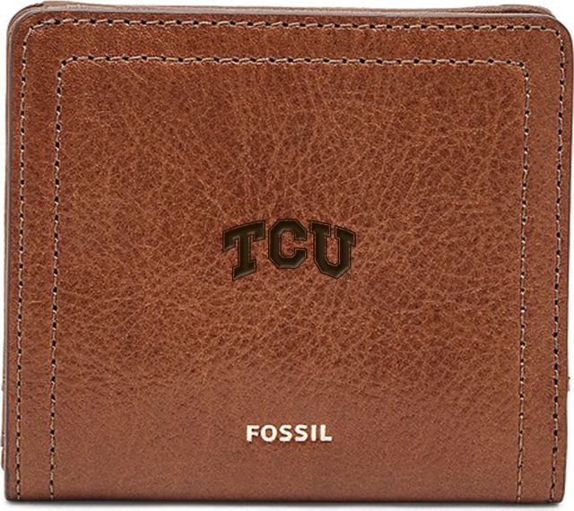Fossil Leather Logan Small RFID Bifold - Brown - ONLINE ONLY