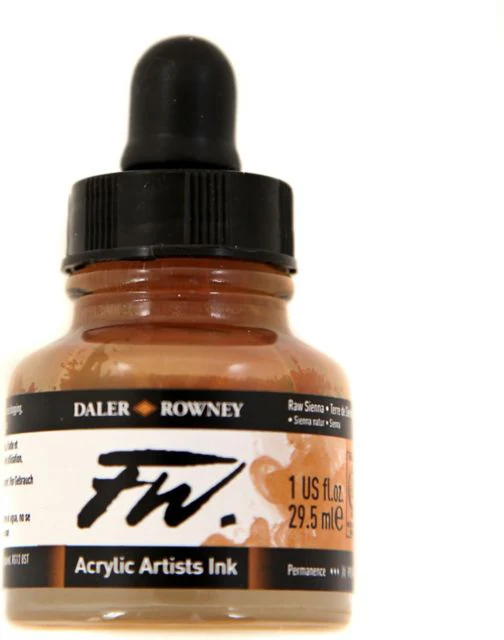 FW ACRYLIC INK 1OZ RAW SIENNA