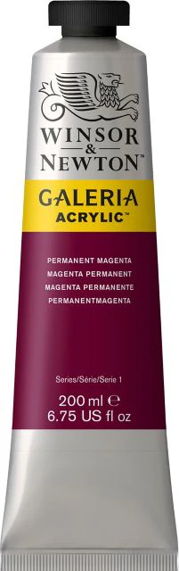 GALERIA ACRYLIC 200ML PERMANENT MAGENTA
