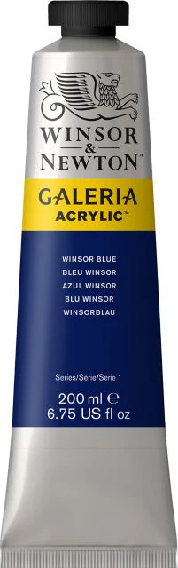 GALERIA ACRYLIC  200ML WINSOR BLUE