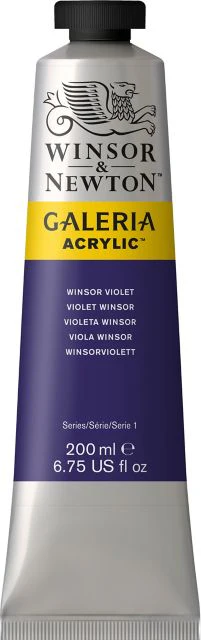 GALERIA ACRYLIC 200ML WINSOR VIOLET