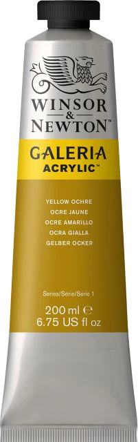 GALERIA ACRYLIC 250ML YELLOW OCHRE