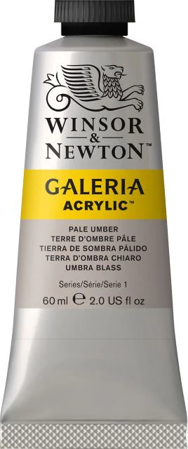 Galeria Acrylic  60mL Tube Pale Umber