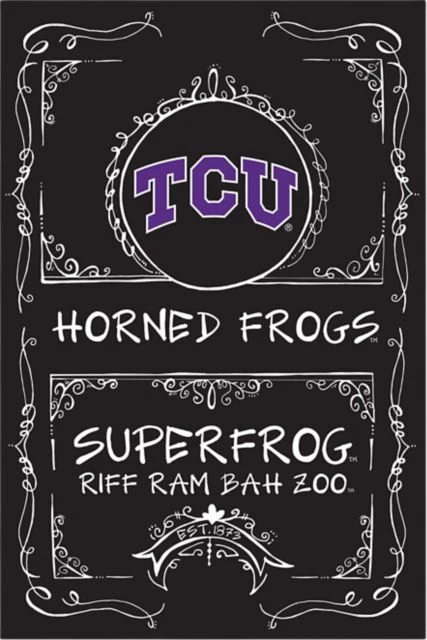 Texas Christian University Garden Flag