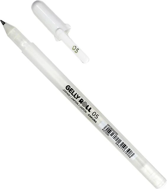 GELLYROLL PEN FINE WHITE