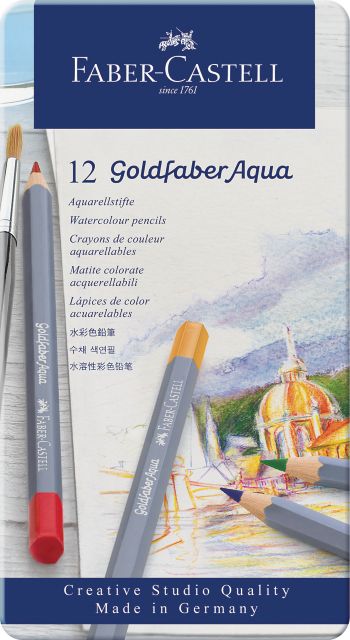 GOLDFABER WATERCOLOR PENCIL SET 12-COLOR