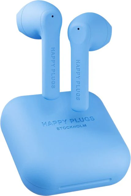 Happy Plugs Air 1 Go True Wireless In-Ear Earbuds,Blue - ONLINE ONLY